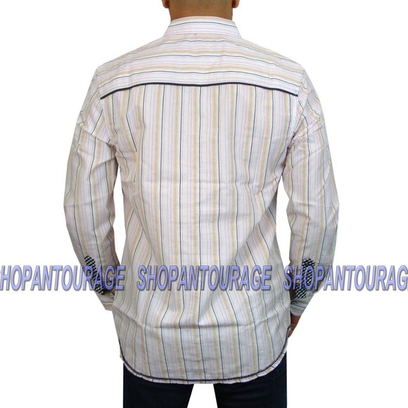 English Heroes EHW108 L/S Button Down Men`s Shirt - Picture 2 of 6